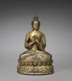 西藏西部轉法輪印彌勒佛坐像