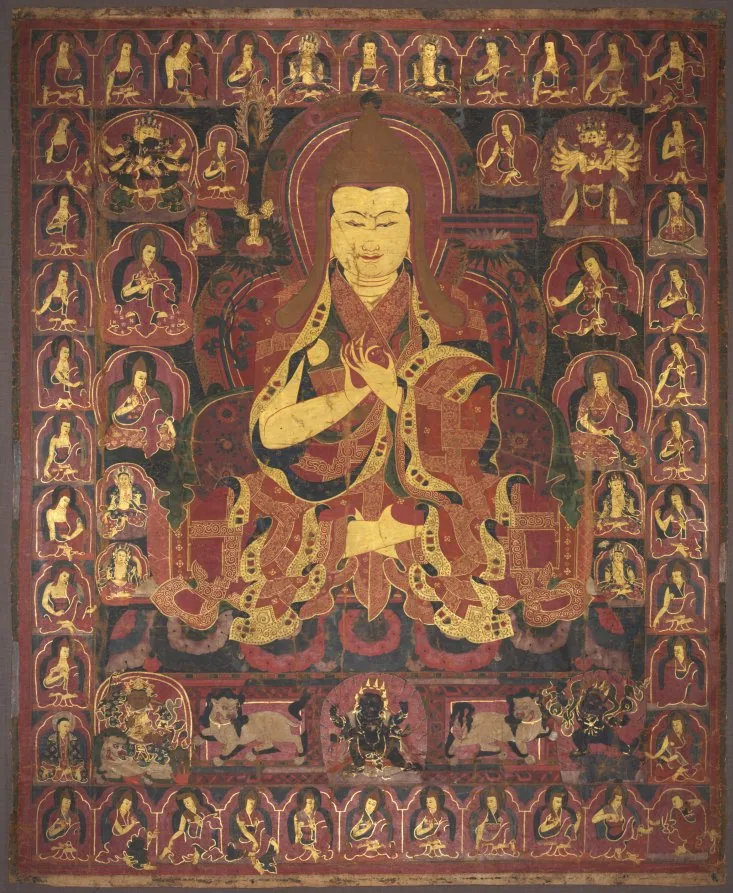 Je Tsongkhapa (Lobsang Drakpa), Founder of the Gelug Order — The Cleveland Museum of Art (1981.33)