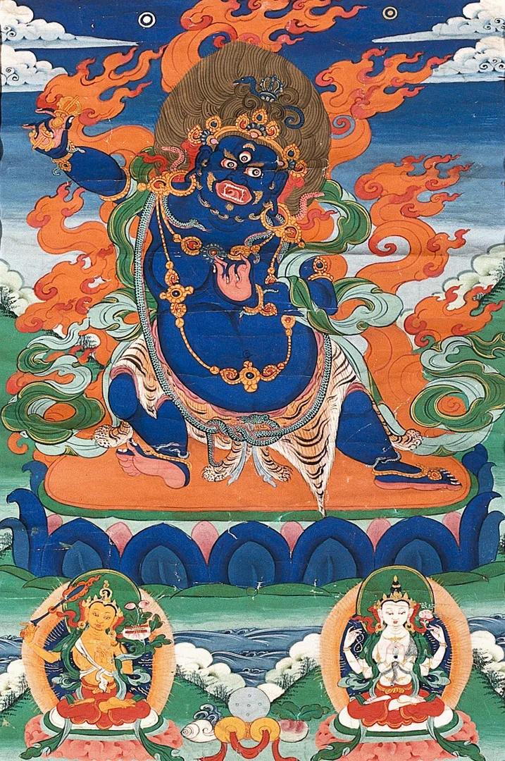 Vajrapāṇi (Chana Dorje · Wielder of the Thunderbolt)