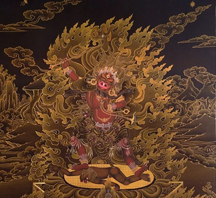 Ekajaṭī (Ralchikma · One-Braided Dzogchen Wisdom Guardian)